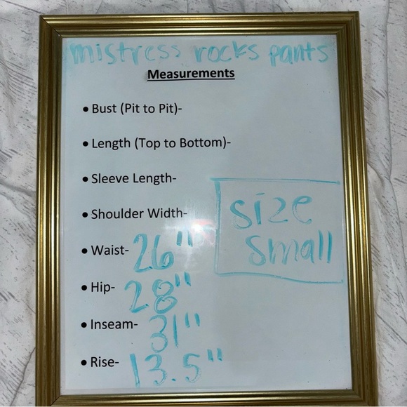 Mistress Rocks βUnconditionalβ Red Vegan Leather Python Pants | Size S - Picture 15 of 15